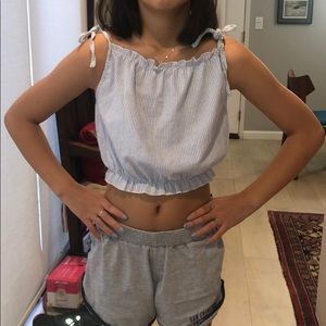 brandy melville adjustable tank top